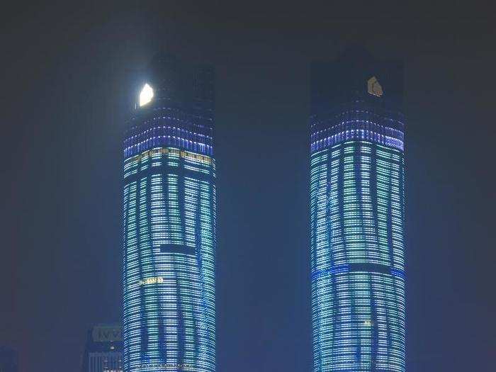 Jiangxi Nanchang Greenland Central Plaza, China — 303 metres, 59 floors