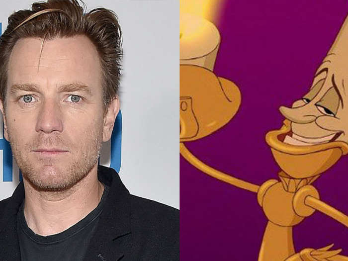 Ewan McGregor as Lumière.