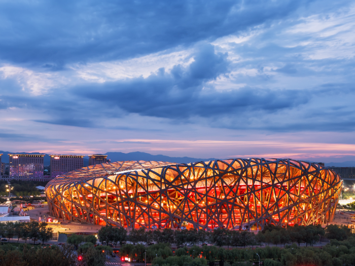 Created by famed Chinese artist Ai Weiwei, the Bird