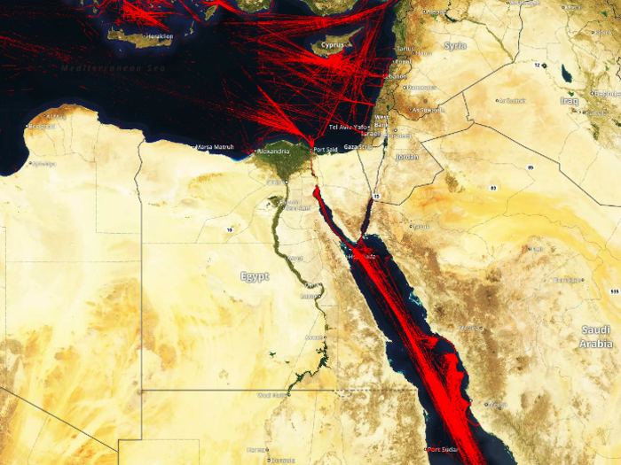 The Suez Canal is a major transit point for oil from the Persian Gulf. Terrorism and political closures are always a risk. Along with the SUMED pipeline, it sees 4.6 million barrels pass through every day.