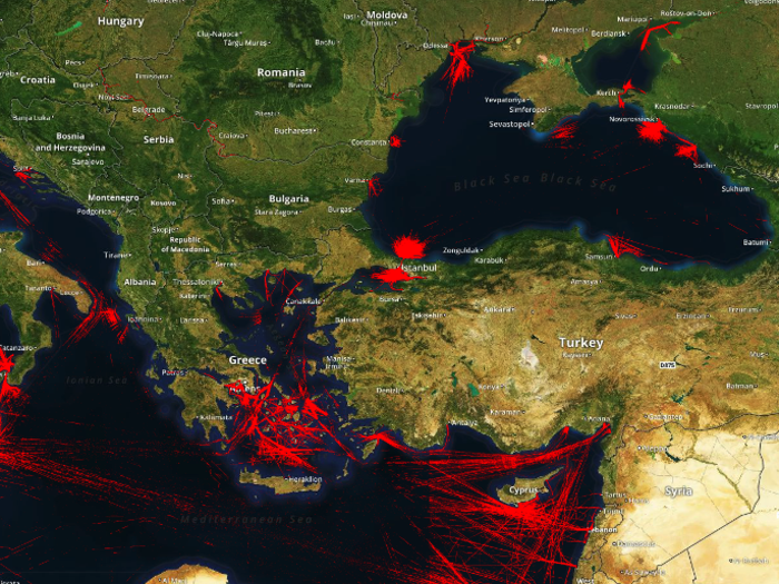 The Turkish Straits, connecting the Black Sea with the Mediterranean, are a major route for oil exports from Russia and other Eurasian countries with 2.9 million barrels passing through every day.