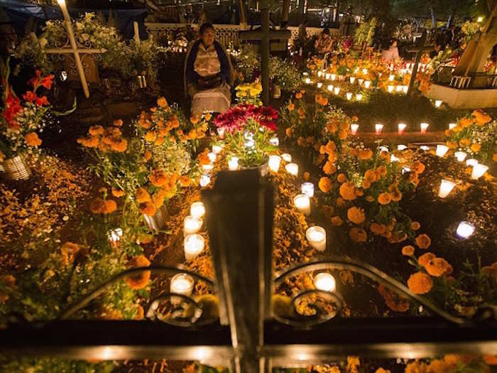 Tradition calls for lighting candles and bringing bouquets to the graves of family and friends. November 1 (called the Day of the Innocents) is meant to honor deceased infants and children, while November 2 (called the Day of the Dead) is a day to honor deceased adults.