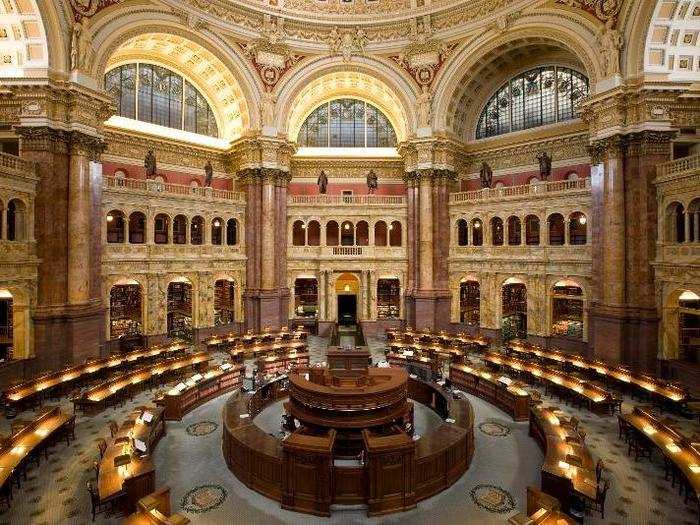 Library of Congress in Washington, D.C., USA