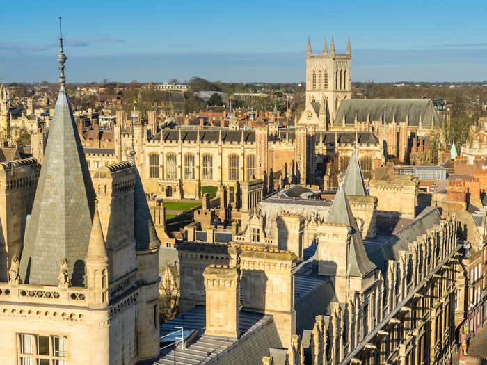 3. University of Cambridge — Cambridge, England (no. 4)