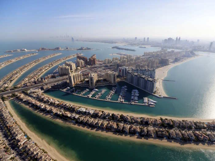 Palm Island Jumeirah, the smallest island, welcomed its first tenants in 2007.