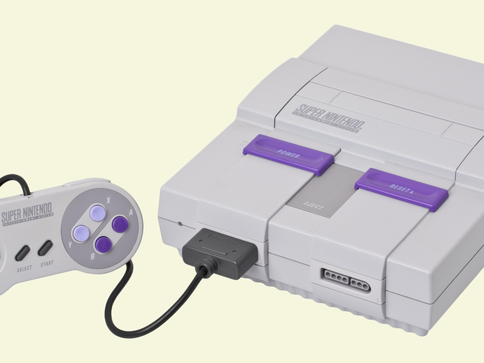 7. Super Nintendo Entertainment System (SNES)