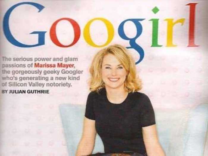 Marissa Mayer had just started her job as Google