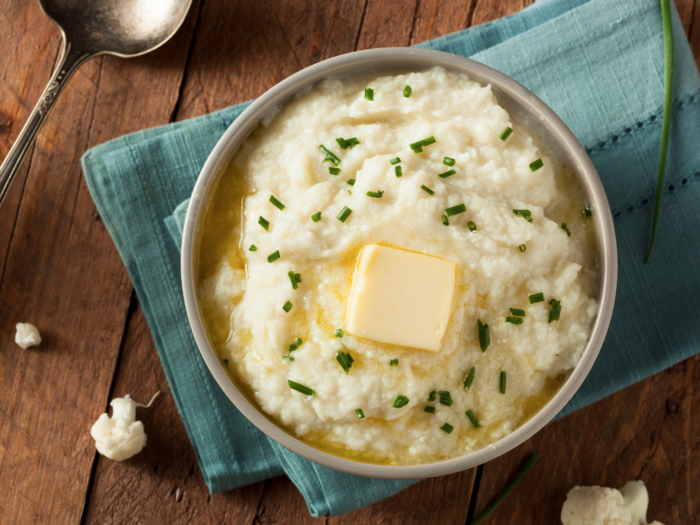 Utah: cauliflower mashed potatoes