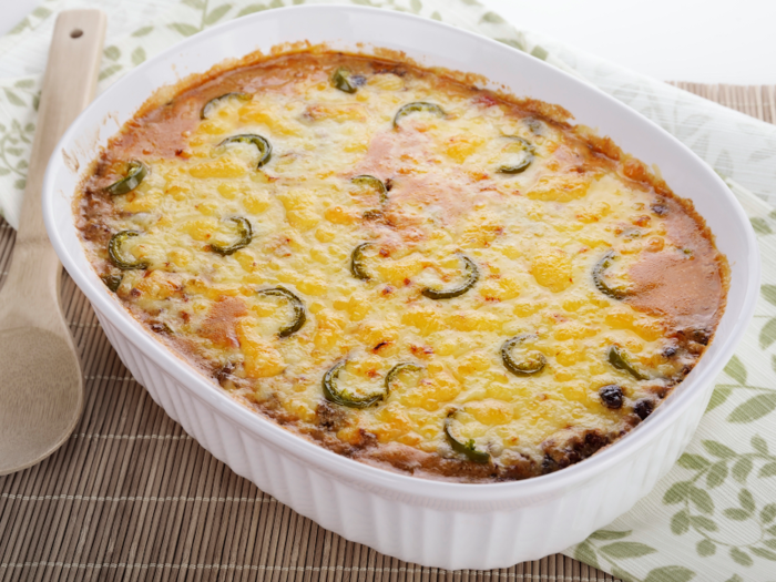 South Carolina: corn jalapeno casserole