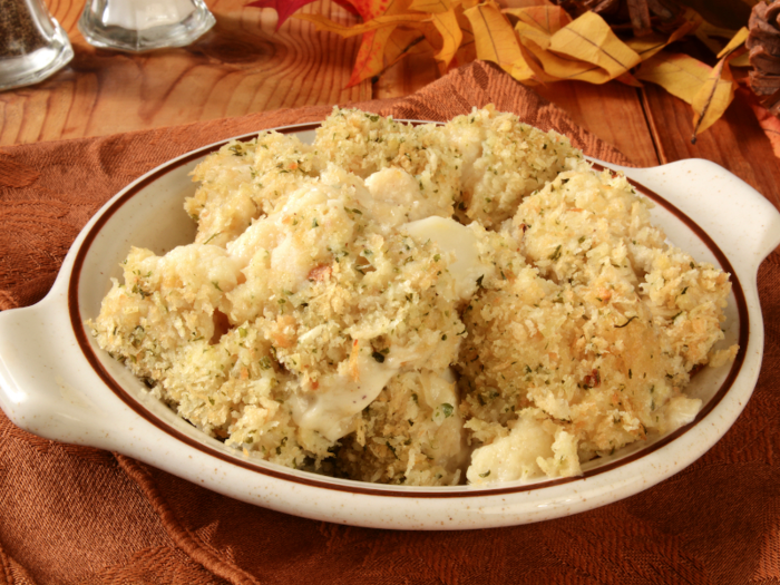 Pennsylvania: cauliflower bread crumbs