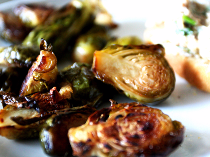 New Mexico: roasted Brussels sprouts