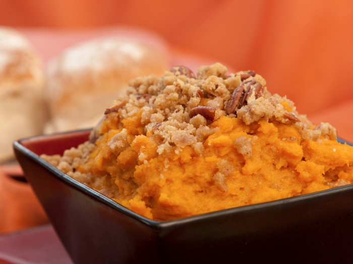 Montana: sweet potato souffle