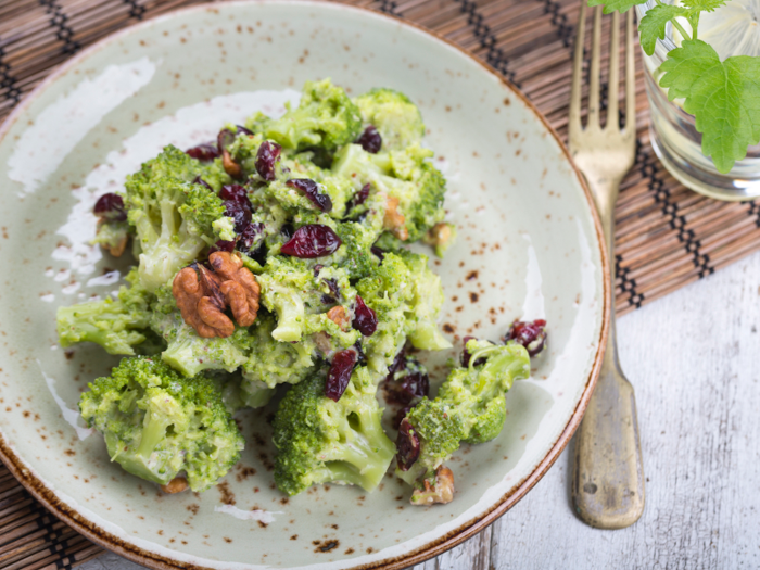 Indiana: broccoli salad