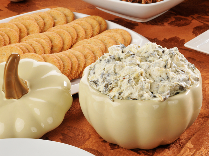 Arkansas: spinach artichoke dip