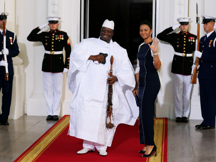 Zeinab Suma, wife of Gambian President Yahya Jammeh