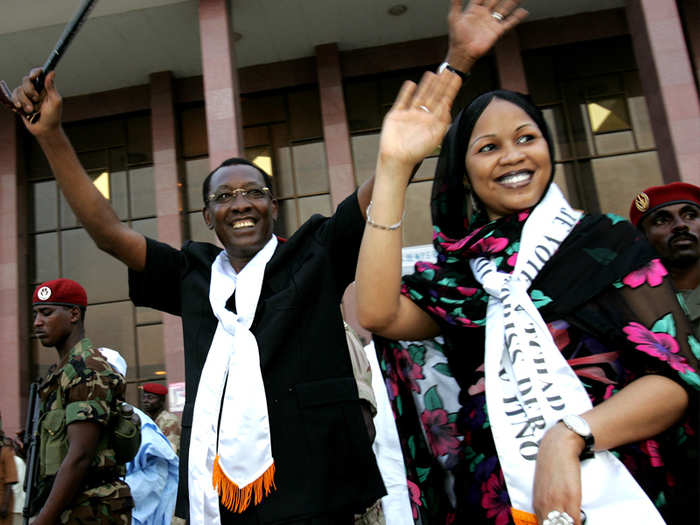 Hinda Déby, wife of Chadian President Idriss Déby Itno