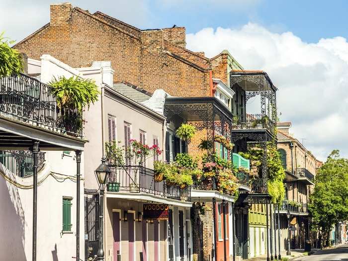 LOUISIANA: The French Quarter