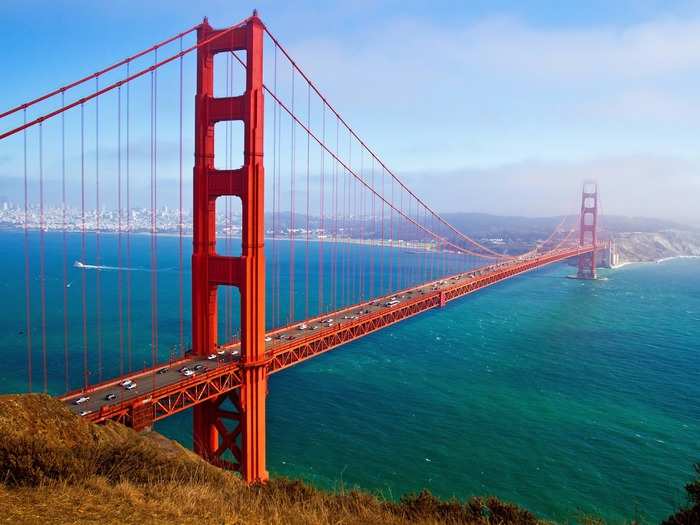 CALIFORNIA: The Golden Gate Bridge