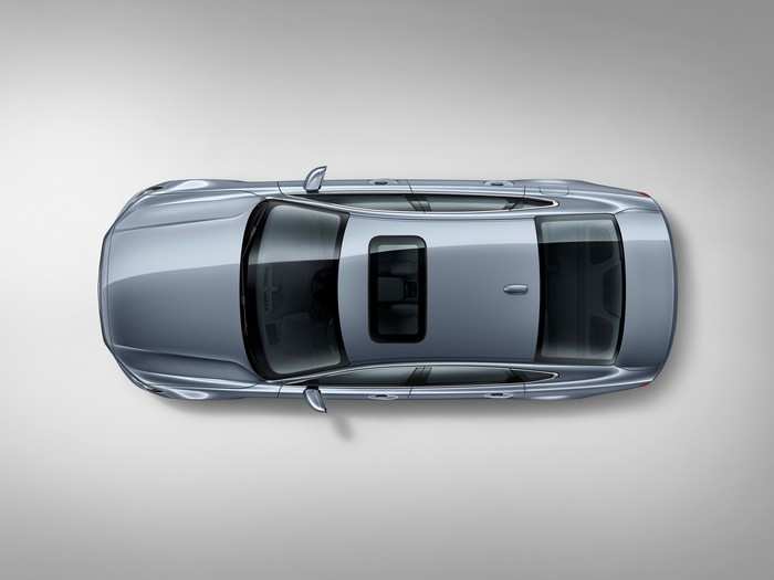 The S90 also comes with Pilot Assist that will keep you in your lane at speeds up to 80 miles per hour. You can also use the Volvo app to start the air conditioning or heat remotely before you get in the car.