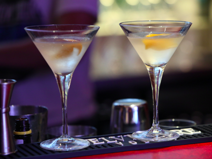 Franklin D. Roosevelt was known for loving cocktails, especially gin-based martinis.