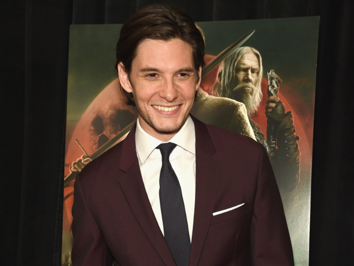 Ben Barnes sometimes rocks a beardless face on the red carpets.