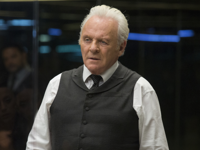 Dr. Robert Ford is the intimidating and calculated man in charge of the Westworld park.