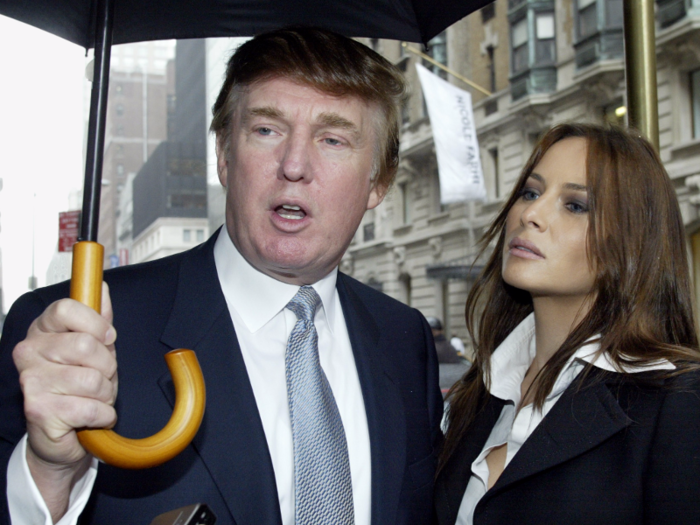 Donald Trump met Melania at a party in 1998 — which he attended with another date. Melania refused to give him her number at first, but later asked for his and called him a few days later.