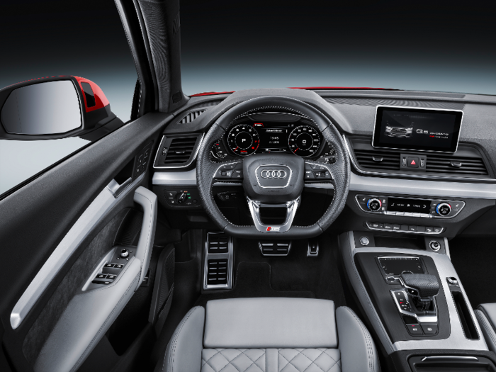 The traditional instrument cluster has been replaced by a 12.3-inch digital screen that allows the driver to pull up a heads-up display on the windshield. There