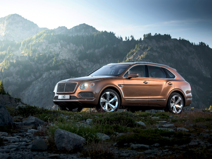 5. The Bentley Bentayga is so luxurious that there