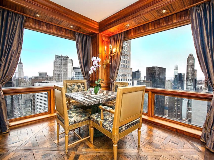 Speaking of property, in 2015 he reportedly dropped $18.5 million (£13 million) on an apartment in Manhattan