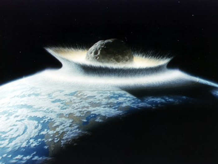 Still, it could happen. Earth was heavily bombarded by asteroids for hundreds of millions of years after it formed.