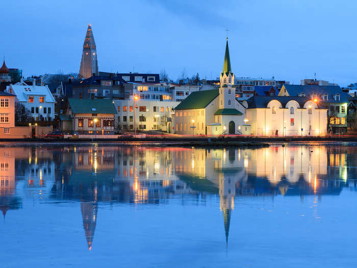 12. Iceland —with a population of just over 320,000 people, the Nordic island nation is in Legatum