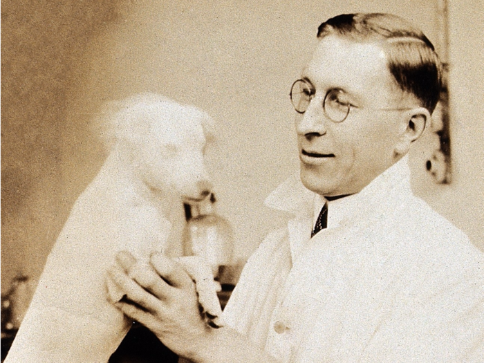 Dr. Frederick Banting, a Toronto-based surgeon, along with medical student Charles Best, started by testing out what happens when you remove a dog