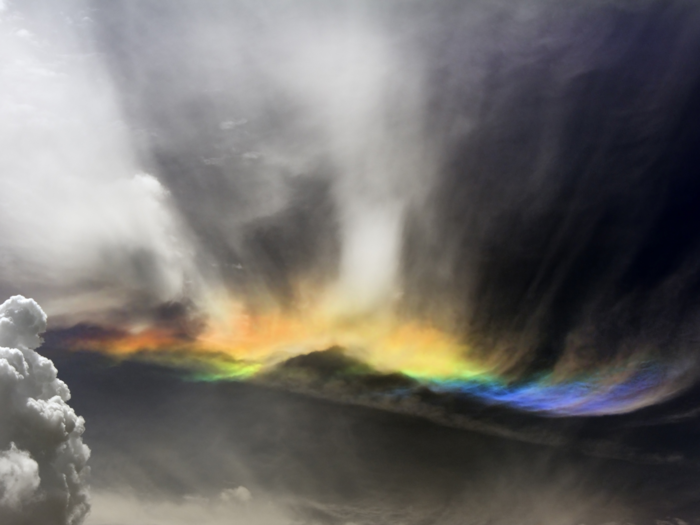 IDAHO: The "fire rainbow"