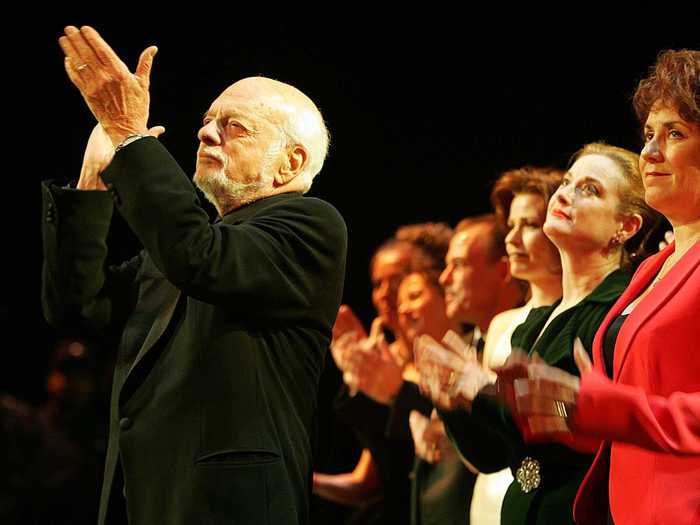 Theatrical producer Harold Prince, 