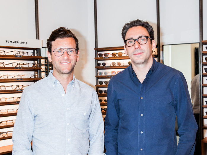 Warby Parker co-CEOs Dave Gilboa and Neil Blumenthal came up with the idea for their $500 million glasses company at a Penn bar. The 2010 Wharton graduates met their two other cofounders, Jeffrey Raider and Andrew Hunt, in business school as well.