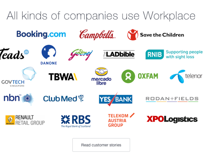 When Workplace launched, more than 1,000 businesses were already using it as part of the private beta program Facebook launched about a year ago. It is essentially a modified, private version of Facebook for company use.