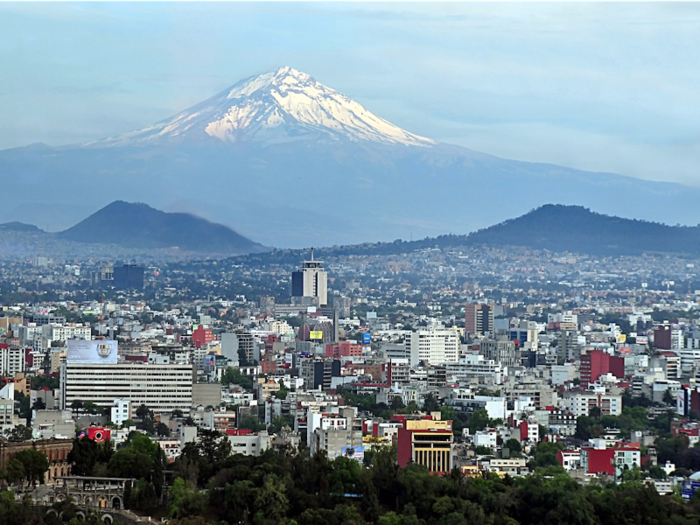 9. Mexico City, Mexico —The densely populated capital of Mexico rated highly with expats due to the weather and how salaries can stretch very far there.