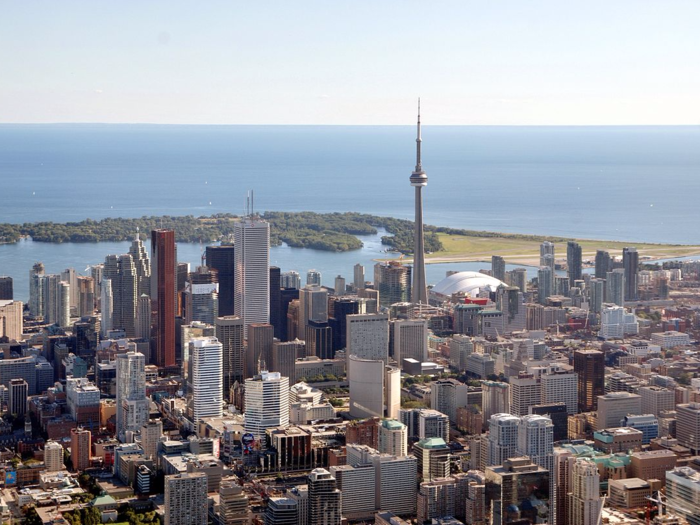 10. Toronto, Canada —The most populated city in Canada ranks highly with expats who rate the city highly for friendly attitudes and ease of settling in.