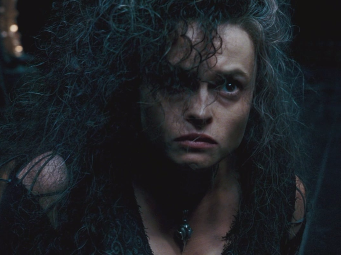 Helena Bonham Carter portrayed the witch we all loved to hate, Bellatrix Lestrange.