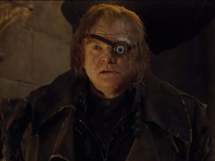 THEN: Brendan Gleeson taught the importance of "constant vigilance" as the Auror "Mad-Eye" Moody.