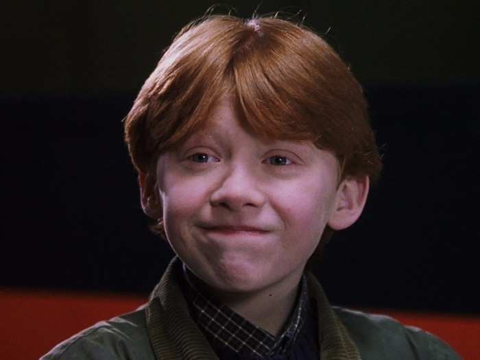 THEN: Rupert Grint played Harry