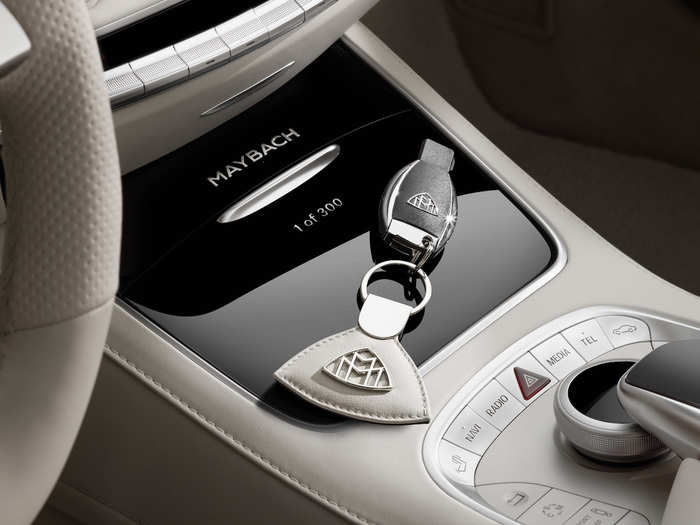 It also comes with an engraving to remind owners how rare the car is.