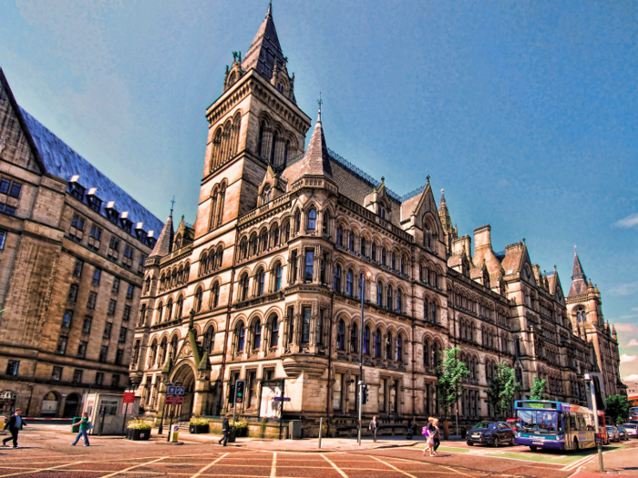 6. Manchester, Lancashire, England