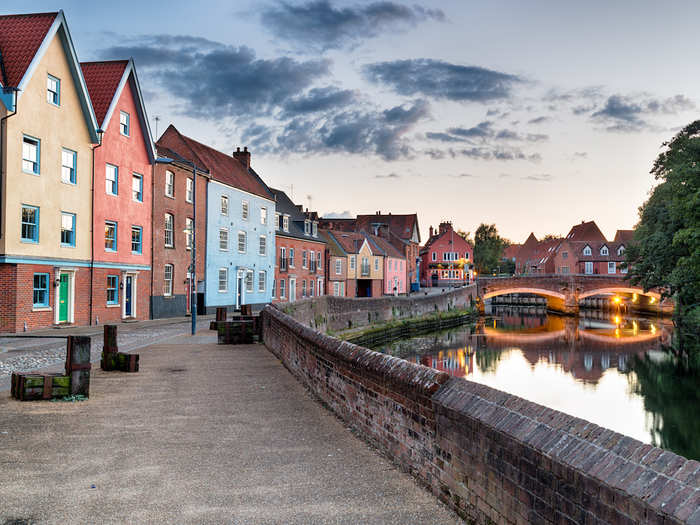 13. Norwich, Norfolk, England