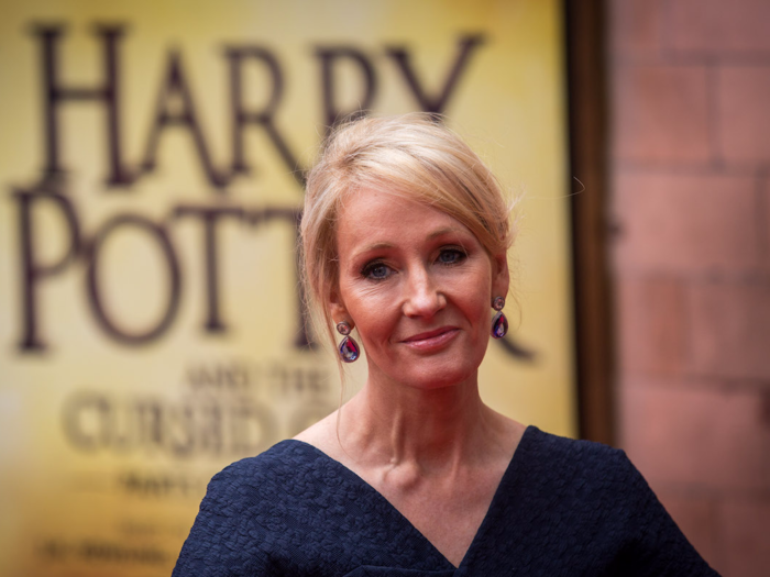 Oh yeah! Author J.K. Rowling!