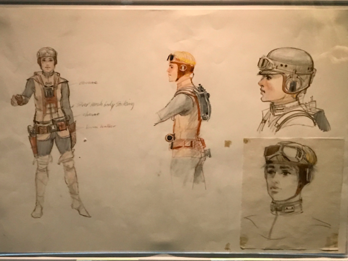 Some early designs for Luke Skywalker had him as a female character, but that was quickly abandoned.