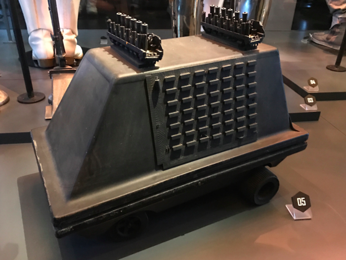 You may have spotted this tiny mouse droid in the original Star Wars trilogy.