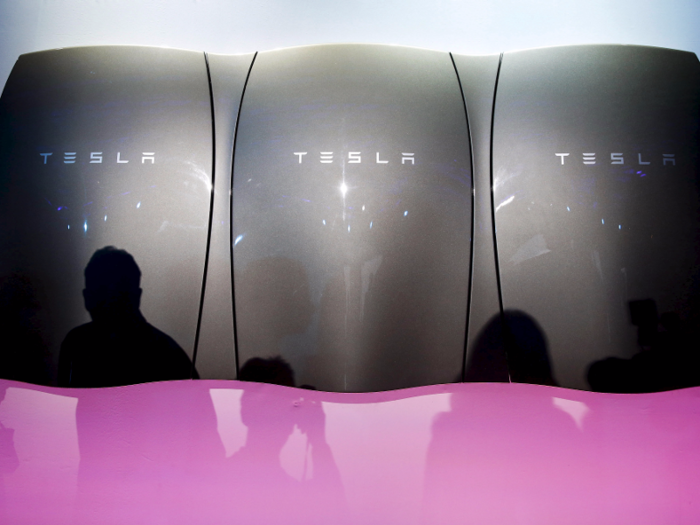 The Powerwall is also modular, so you can install up to nine batteries side by side to store more power. When it was introduced, Tesla received 38,000 preorders for the Powerwall, selling out through the first half of 2016.