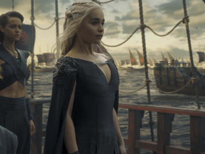 "Game of Thrones" star Emilia Clarke is in the movie.